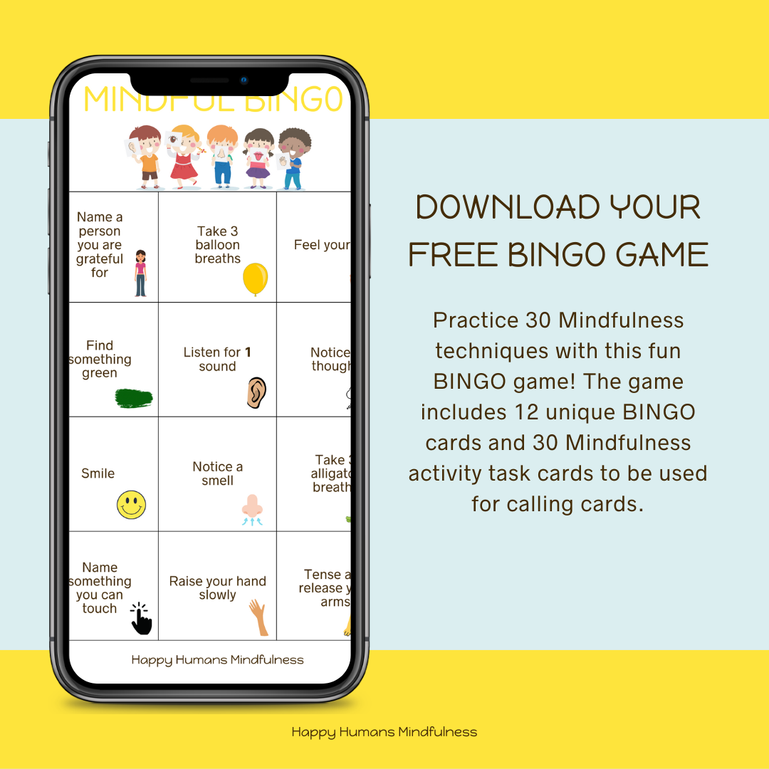 Mindful Bingo for Kids